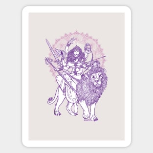 Goddess - Durga Sticker